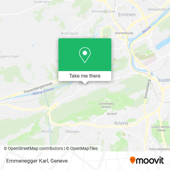 Emmenegger Karl map