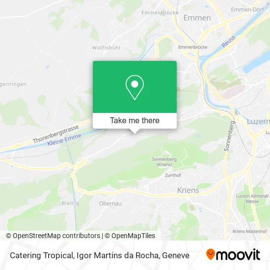 Catering Tropical, Igor Martins da Rocha map