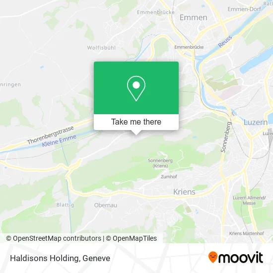 Haldisons Holding map