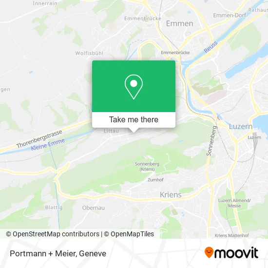 Portmann + Meier map