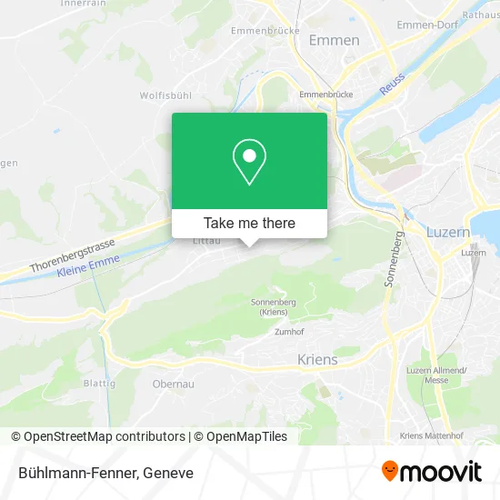 Bühlmann-Fenner map