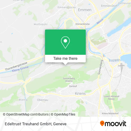 Edeltrust Treuhand GmbH map