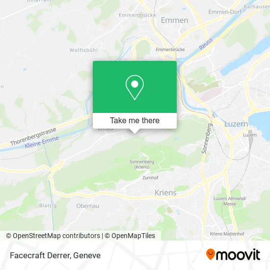 Facecraft Derrer map