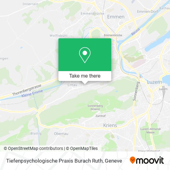 Tiefenpsychologische Praxis Burach Ruth map