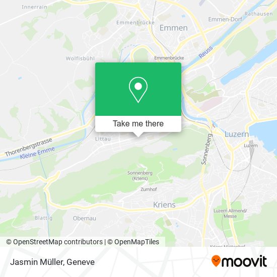 Jasmin Müller map
