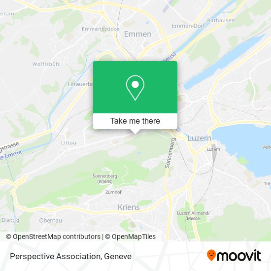 Perspective Association map