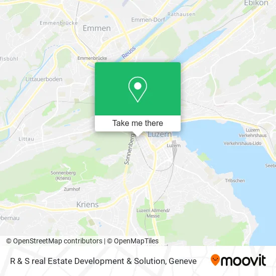 R & S real Estate Development & Solution map
