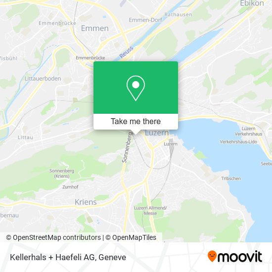 Kellerhals + Haefeli AG map