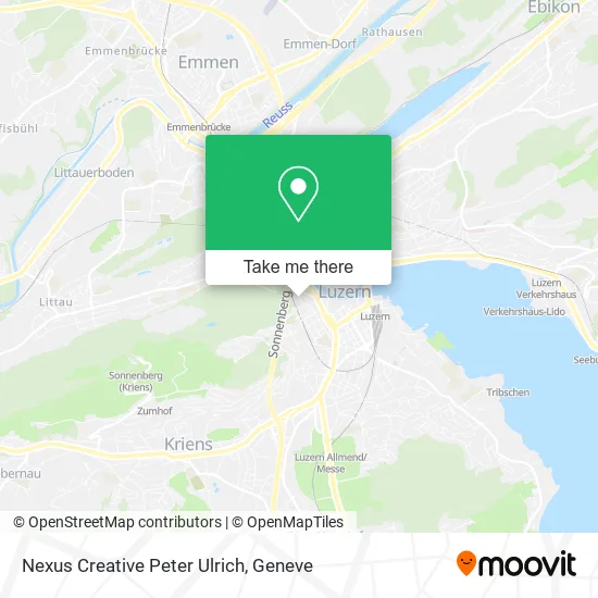 Nexus Creative Peter Ulrich map