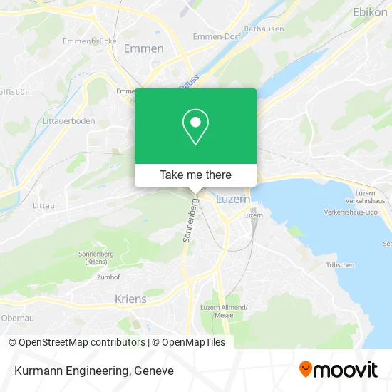 Kurmann Engineering map