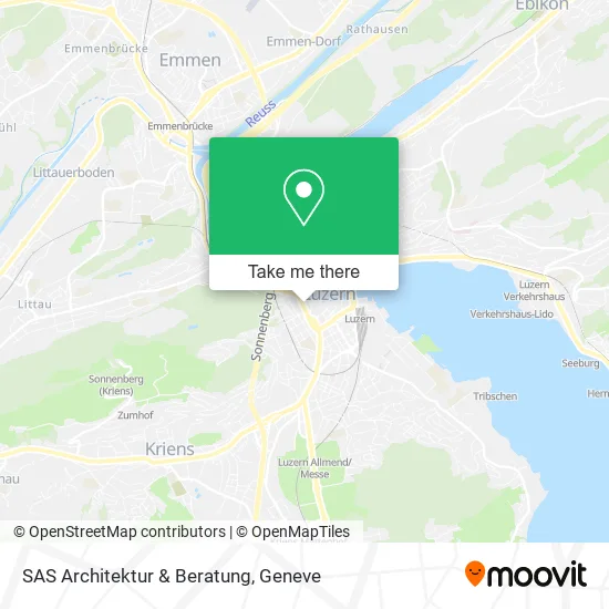 SAS Architektur & Beratung map