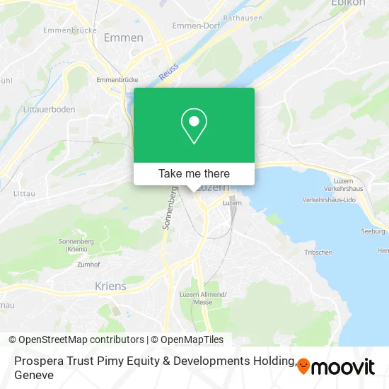 Prospera Trust Pimy Equity & Developments Holding map