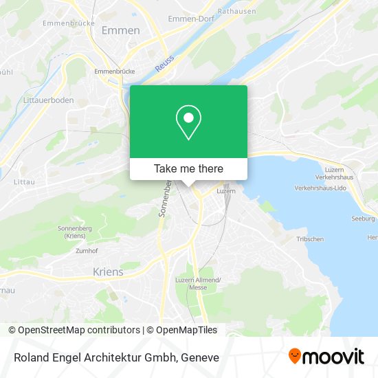 Roland Engel Architektur Gmbh map