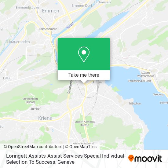 Loringett Assists-Assist Services Special Individual Selection To Success map