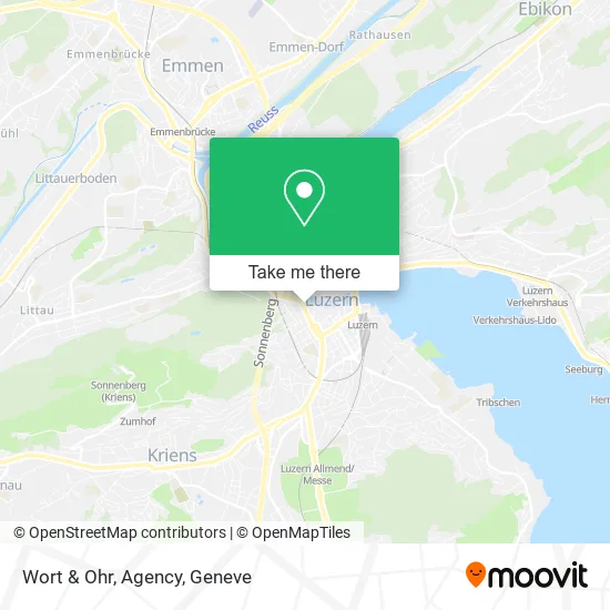 Wort & Ohr, Agency map