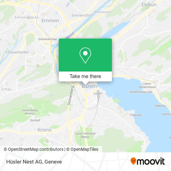 Hüsler Nest AG map