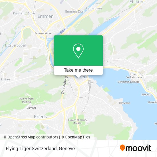 Flying Tiger Switzerland plan