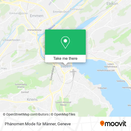 Phänomen Mode für Männer map