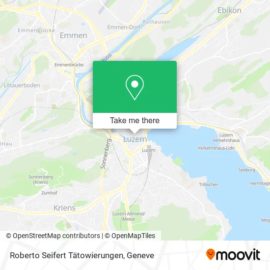 Roberto Seifert Tätowierungen map