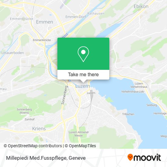 Millepiedi Med.Fusspflege map