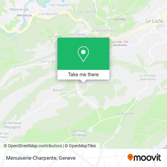Menuiserie-Charpente map