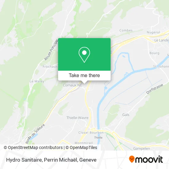 Hydro Sanitaire, Perrin Michaël map