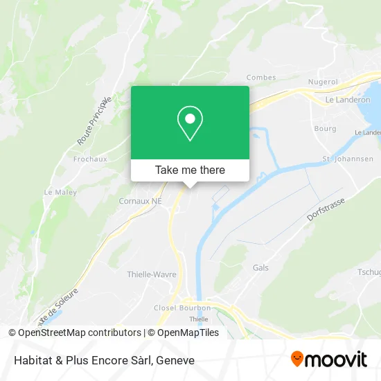 Habitat & Plus Encore Sàrl map