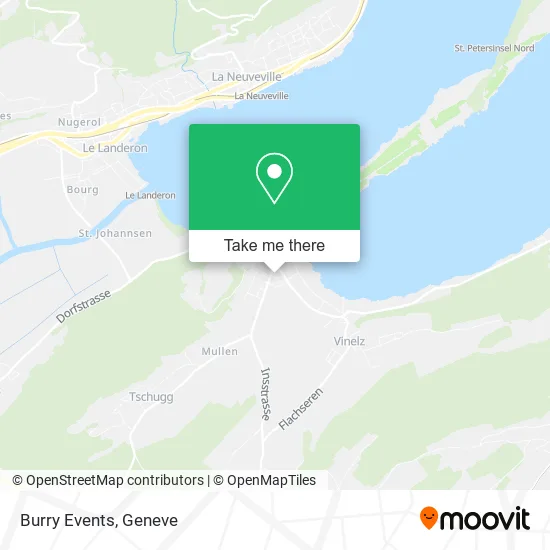 Burry Events map