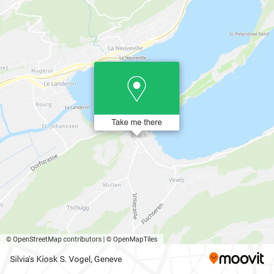 Silvia's Kiosk S. Vogel map