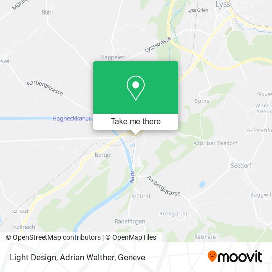 Light Design, Adrian Walther map