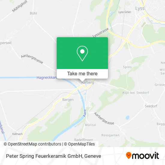 Peter Spring Feuerkeramik GmbH map
