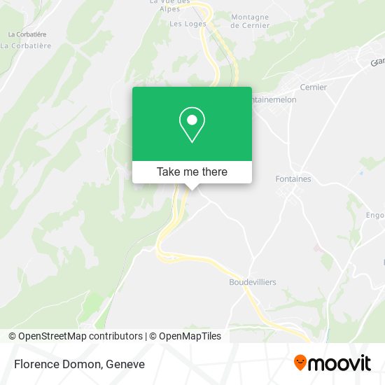 Florence Domon map