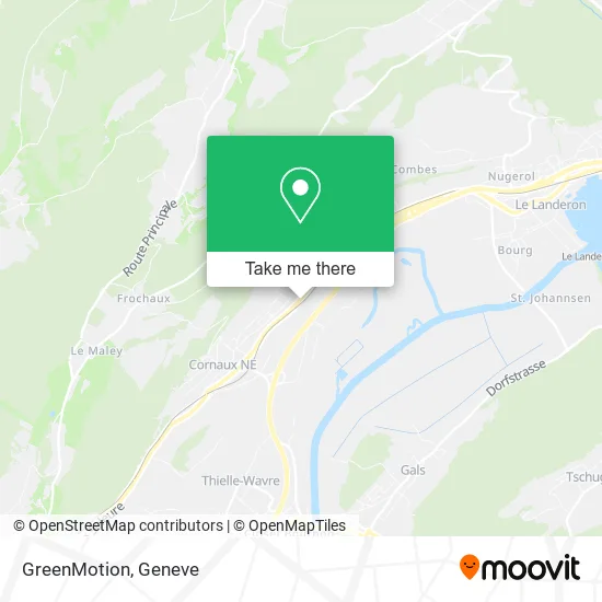 GreenMotion map