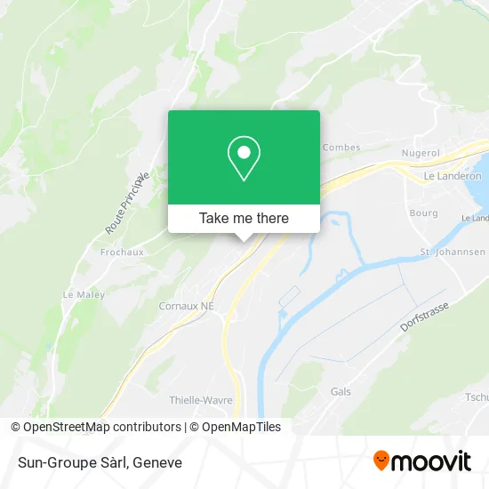 Sun-Groupe Sàrl map
