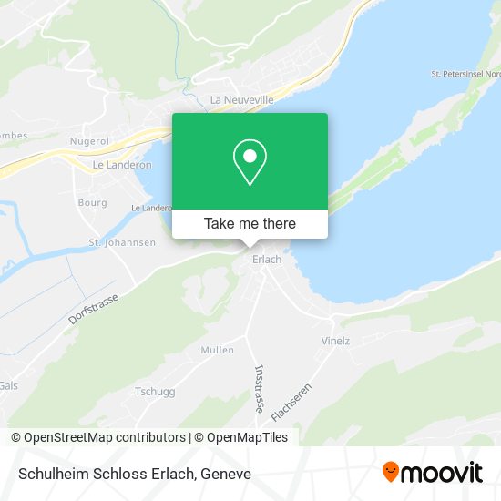 Schulheim Schloss Erlach map