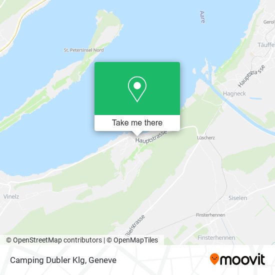 Camping Dubler Klg map