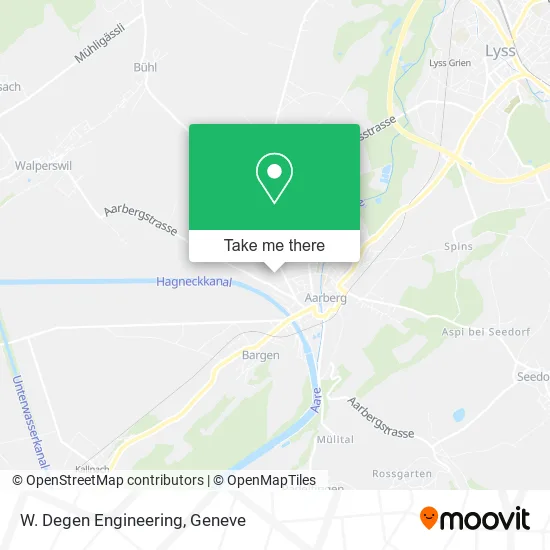 W. Degen Engineering map