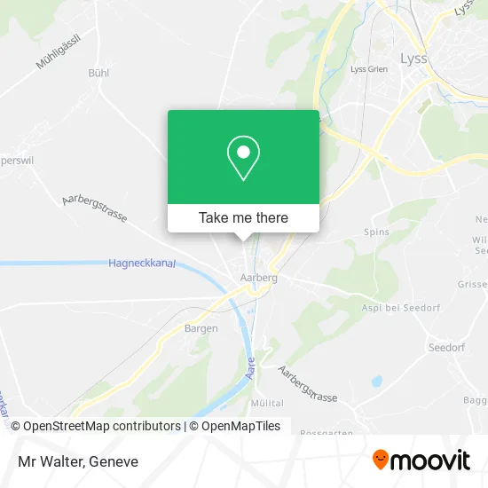 Mr Walter map