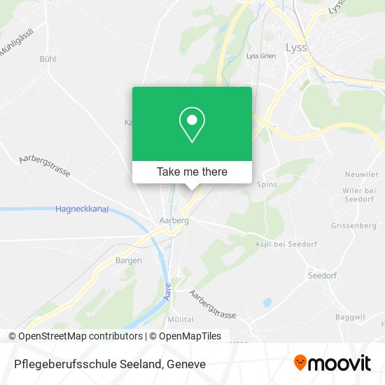 Pflegeberufsschule Seeland map