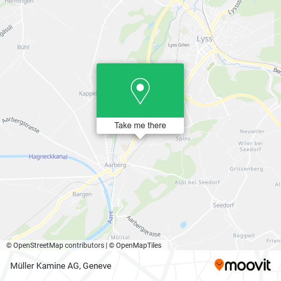 Müller Kamine AG map