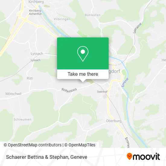 Schaerer Bettina & Stephan map