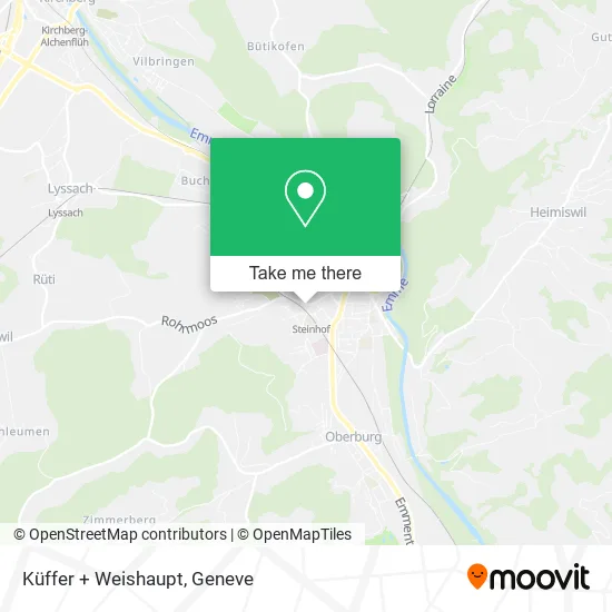 Küffer + Weishaupt map