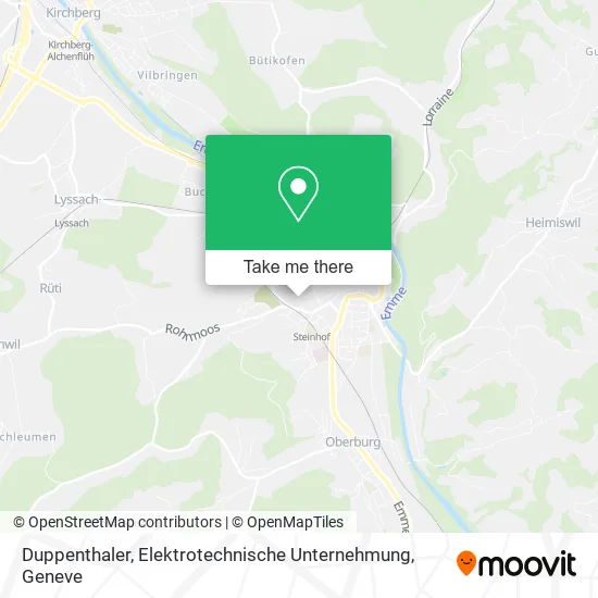 Duppenthaler, Elektrotechnische Unternehmung map
