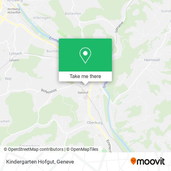 Kindergarten Hofgut map