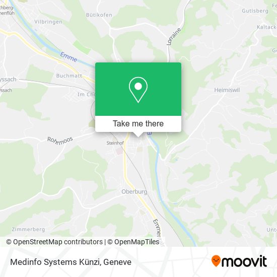 Medinfo Systems Künzi map