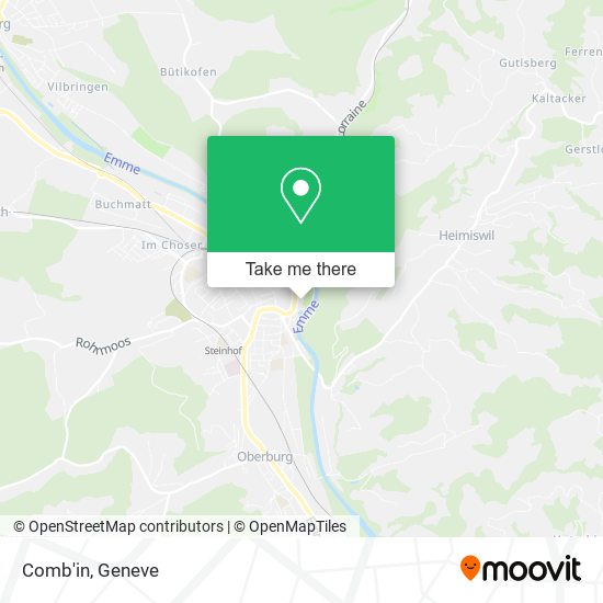 Comb'in map