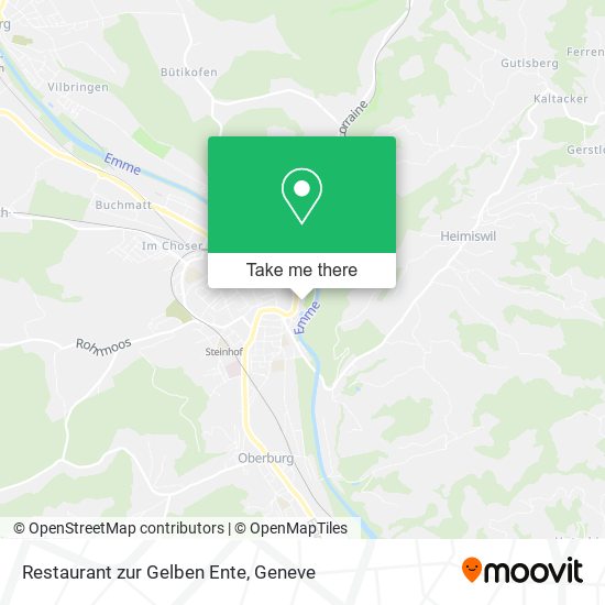 Restaurant zur Gelben Ente map