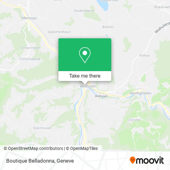 Boutique Belladonna map