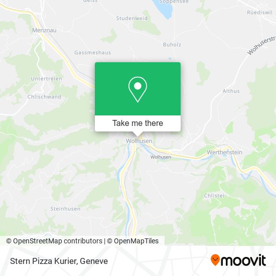 Stern Pizza Kurier map