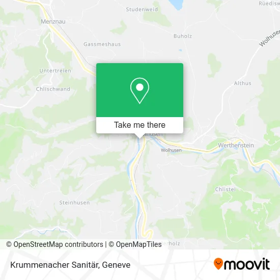 Krummenacher Sanitär map